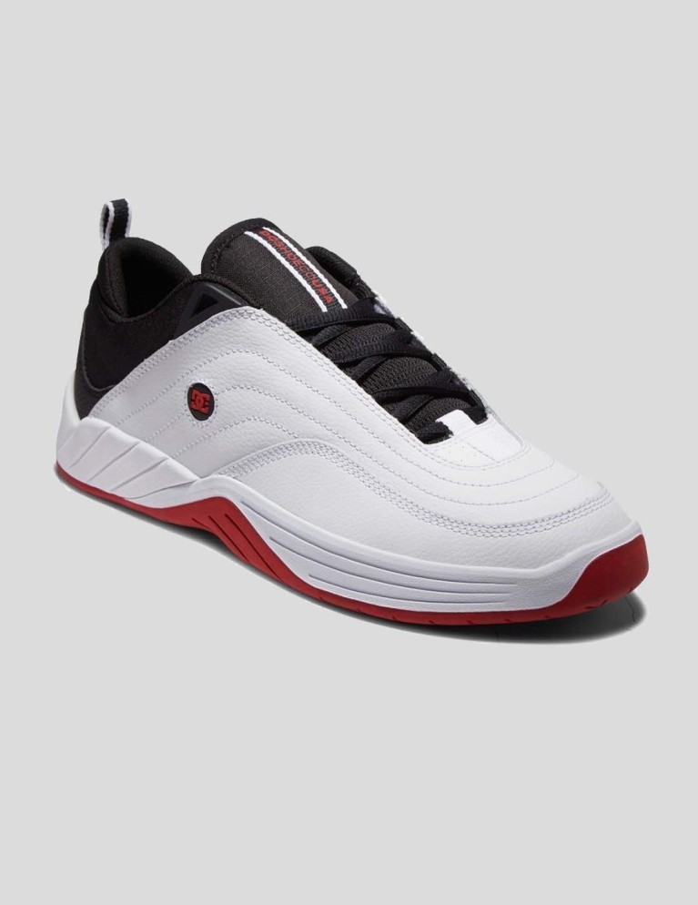 Zapatillas skate DC williams slim white / black/athletic rede